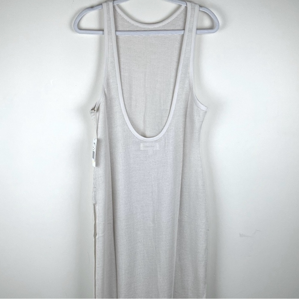 L space Helena mesh maxi cover up